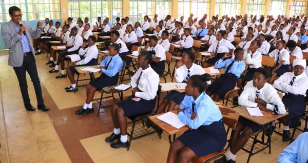 Kangaru Girl's High School Education Tour - University of Embu